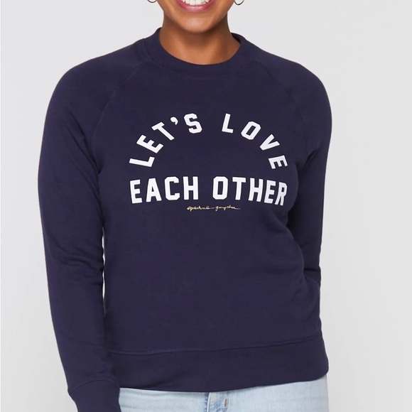 Spiritual Gangster Love each other sweatshirt sz M NWT Happy Valentines 💌 - Picture 4 of 6